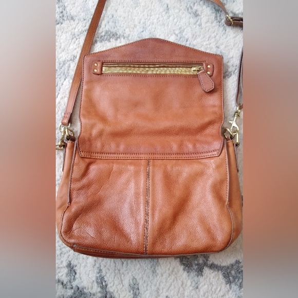 J. Crew Brown Leather Crossbody - Picture 9 of 11